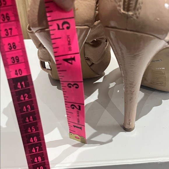 Call It Spring Chic Brown Heels - Picture 4 of 14